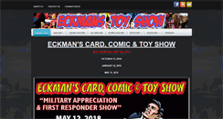 Desktop Screenshot of eckmanstoyshow.com